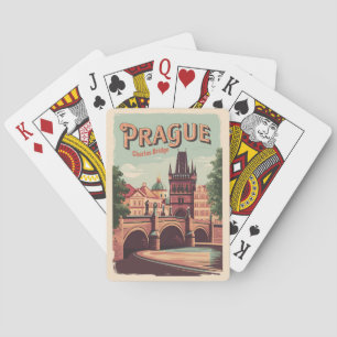 Praag Tsjechische Republiek Reiskunst  Pokerkaarten