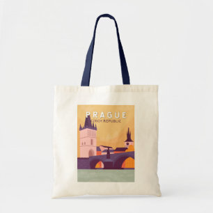 Praag Tsjechische Republiek Reiskunst  Tote Bag