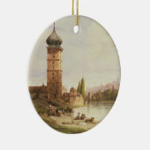 Praag, Tsjechoslowakije Keramisch Ornament (Rechts)