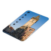 Praag uitzicht van de astronomische klok magneet (Linkerzijde)