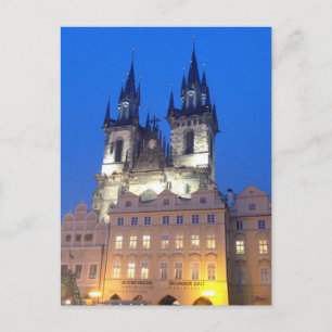Praag van Night Briefkaart