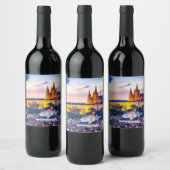 Praag Wijn Etiket (Flessen)