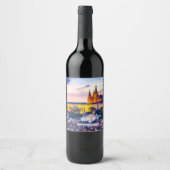 Praag Wijn Etiket (Voorkant)