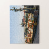 Praagse Kasteel uitzicht vanaf Charles-brug, Tsjec Legpuzzel (Verticaal)