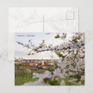 Praagse Lente, Tsjechië reis foto Briefkaart
