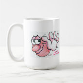 PRAAK AAN DE HAND COFFEE MOK (Links)