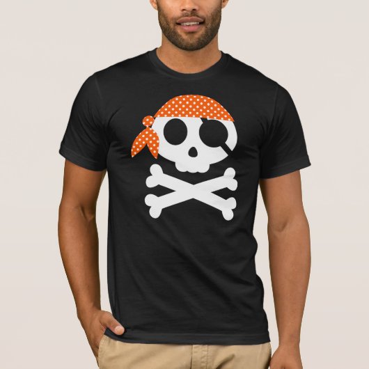 Praat als een piraat Halloween Shirt (Voorkant)