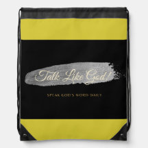Praat als God tas
