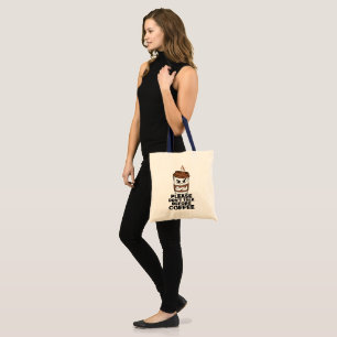 Praat Alsjeblieft Niet Voor Koffie Boodschappentas Tote Bag