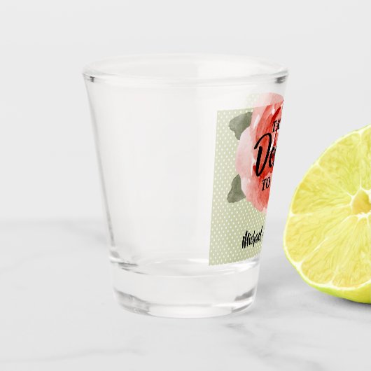 Praat Derby met Mij Shotglas Shot Glas (Links)