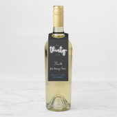 Praat dertig tegen me, 30ste verjaardagsfeestje flessenhanger (Op fles)