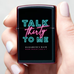 Praat Dertig Tegen Mij Vies 30 Neon Blauw & Roze B