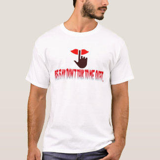 Praat geen outfit t-shirt
