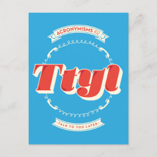 Praat later met je briefkaart