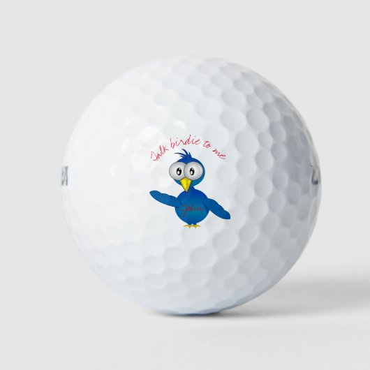 Praat met Birdie Golfballen (Voorkant)