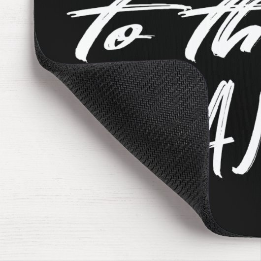 Praat met de bonenkat muismat (Hoek)