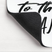 Praat met de bonenkat muismat (Hoek)