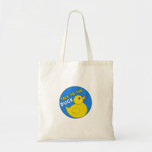 Praat met de Duck Tote Bag