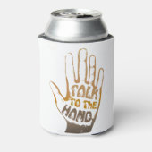 Praat met de hand blikjeskoeler (Blikje Achterkant)