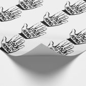 Praat met de hand cadeaupapier (Hoek)