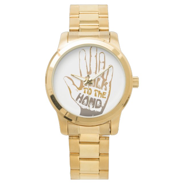 Praat met de hand horloge (Voorkant)