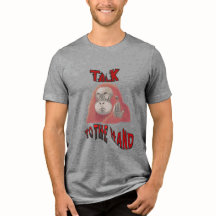 Praat met de hand Mannen basic T-shirt