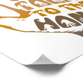 Praat met de hand poster (Hoek)