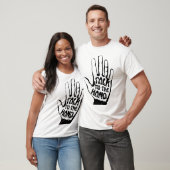 Praat met de hand t-shirt (Unisex)