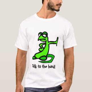 Praat met de hand! t-shirt