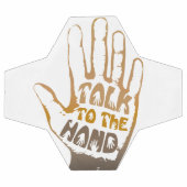 Praat met de hand voetbal (Enkel)