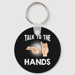 Praat met de handen Amerikaanse Gebarentaal 1 Sleutelhanger