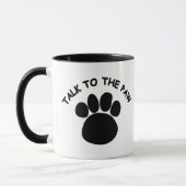 Praat met de Paw-Mokken Mok (Links)
