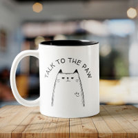 "Praat met de poot" Grappige geïrriteerde kattenli