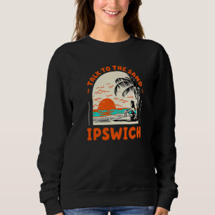 Praat met de Sand Ipswich Massachusetts Ocean Trui