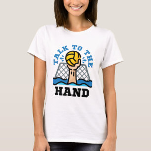 Praat met Hand Funny Water Polo Goalie