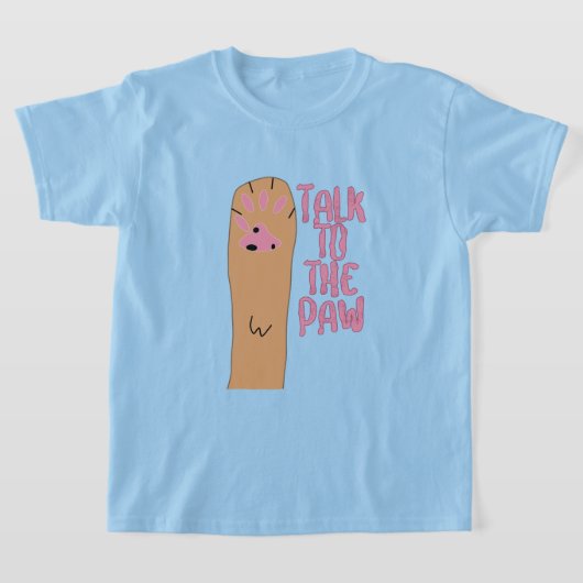 Praat met het Paw T-Shirt (Laagn)