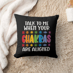 Praat met me als je chakra's grappig zijn uitgelij kussen