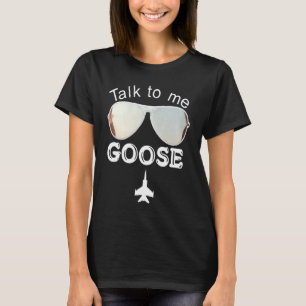 Praat met me over Goose baby boy of Pistool T-shirt