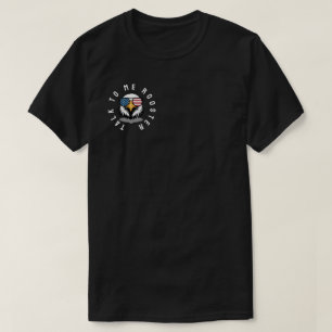 Praat met me, Rooster T-shirt