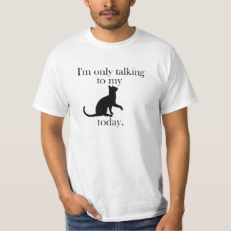 Praat met mijn kattent-shirt t-shirt