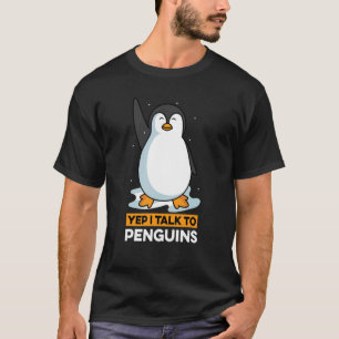 Praat met Penguins Wildlife Rehabilitator T-shirt