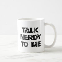 Praat Nerdy tegen me Mok