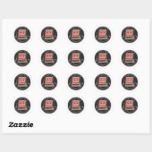 PRAAT NIET MET DE STICKER VAN DE COMPUTER (Vel)