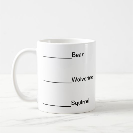 Praat niet tegen me voordat koffiedieren koffiemok (Links)