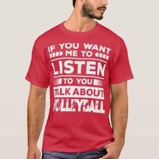 Praat over Volleyball T-shirt