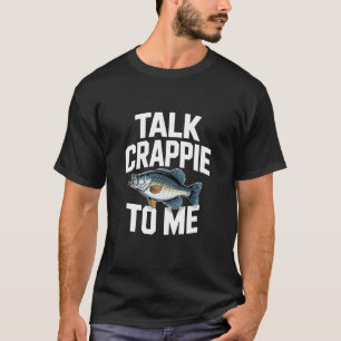 Praat Snoek Met Me Grappige Snoek Vissen T-shirt