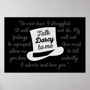Praat tegen mij Darcy II Poster