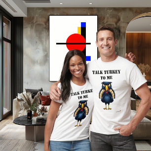 Praat Turk Met Mij Grappige Boze Turk T-Shirt