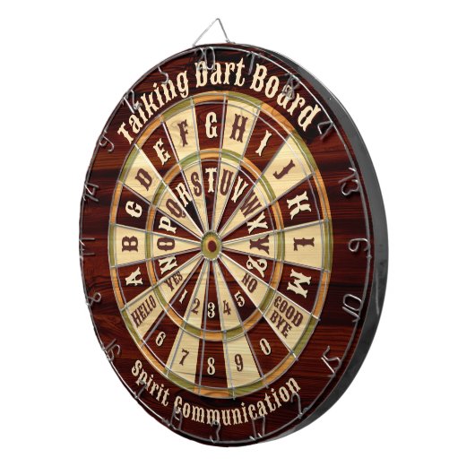 Praatbord Spirit Communicatie Dartbord (Voorkant Rechts)