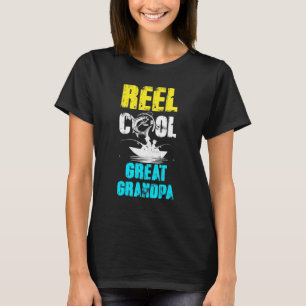 Praatcool overgrootvader van kleindochter kleinkin t-shirt